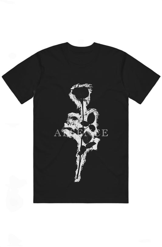 ABSENCE Black Rose Shirt